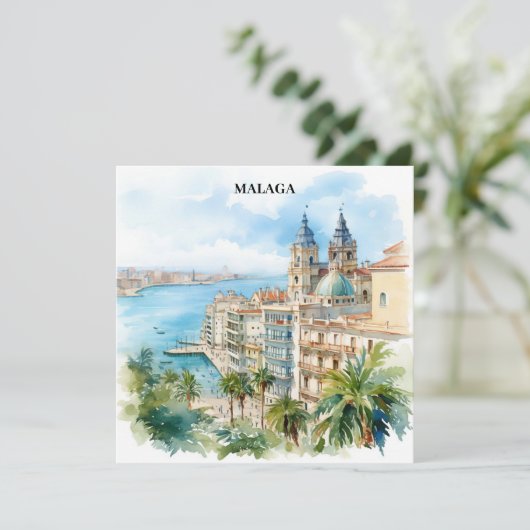 Malaga Andalusia Spain Travel  (Standing Front)