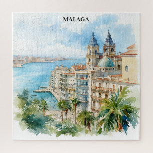Malaga Andalusia Spain Travel Jigsaw Puzzle
