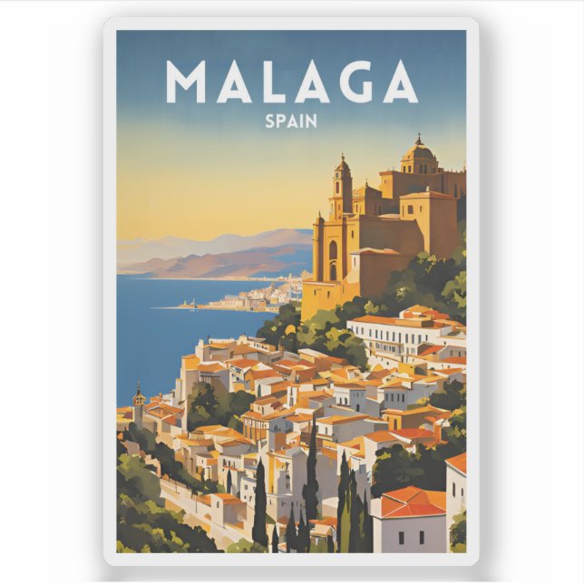Malaga Sticker (Front)