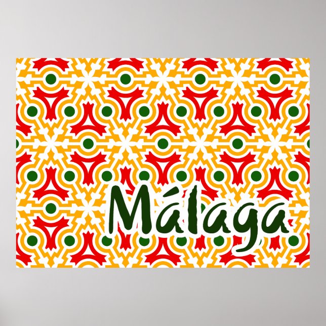 Malaga street walls 1 poster (Front)