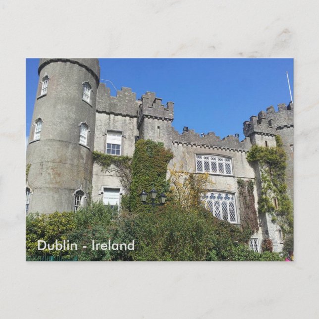 Malahide Castle, Dublin, Ireland Postcard (Front)