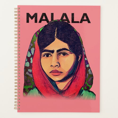 Malala Yousafzai Inspirational Feminist Art Planner