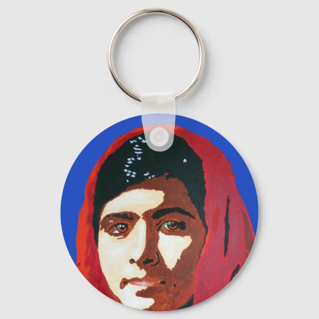 MALALA YOUSAFZAI KEYCHAIN (Front)
