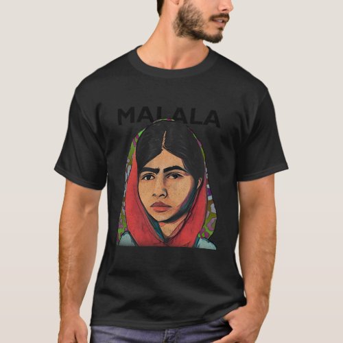 Malala Yousafzai Pakistani Activist Education Advo T_Shirt