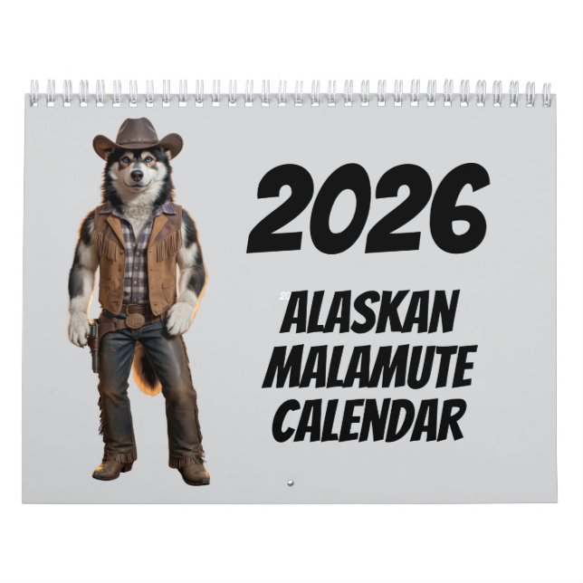 Malamute Calendar (Cover)