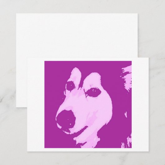 Malamute Dog (Front/Back)