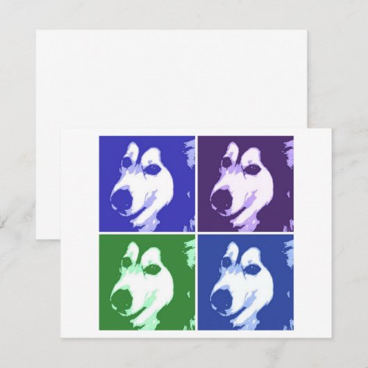 Malamute Dog (Front/Back)