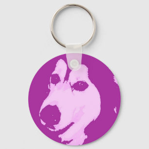 Malamute Dog Keychain