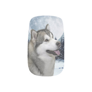 Malamute Nail Art