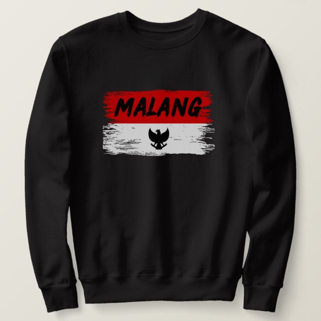 Malang Indonesia  Sweatshirt (Design Front)