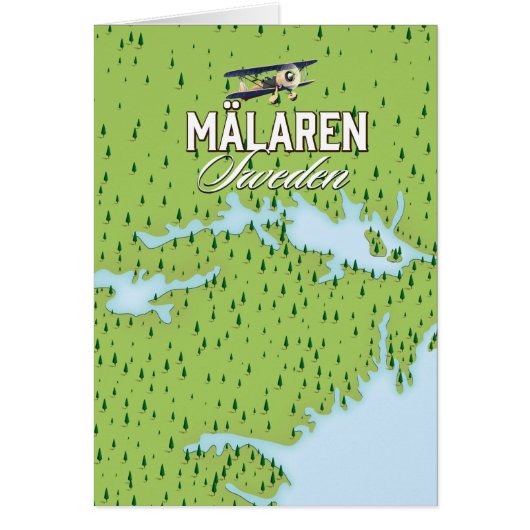 Mälaren Sweden Cards (Front)