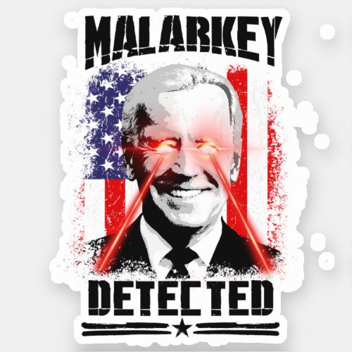 Malarkey Detected Sticker