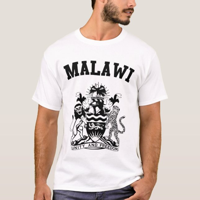 Malawi Coat of Arms T-Shirt (Front)
