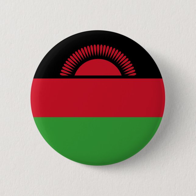 Malawi Flag Button (Front)