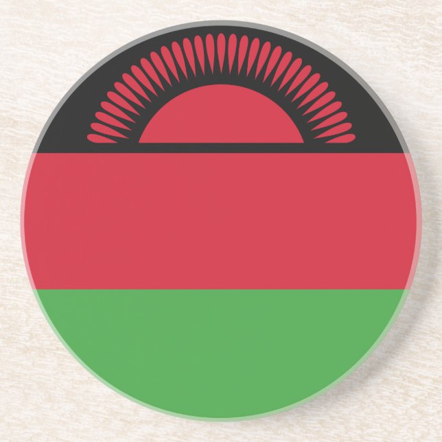 Malawi Flag Coaster (Front)