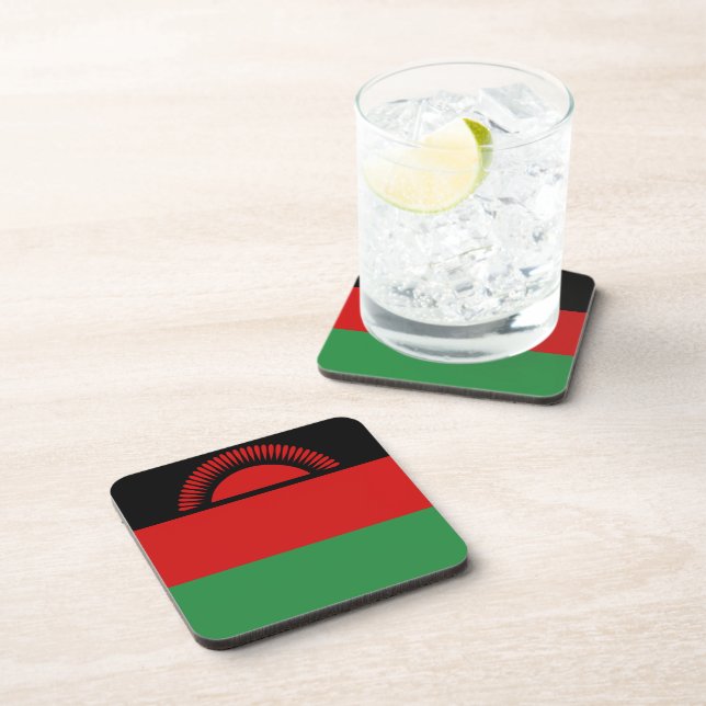 Malawi Flag Coaster (Right Side)