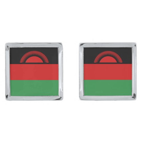 Malawi Flag Cufflinks
