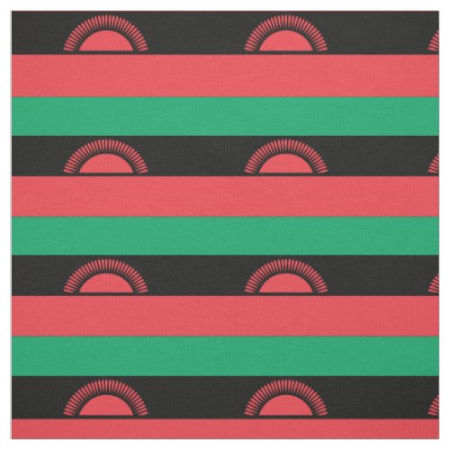 Malawi Flag Fabric