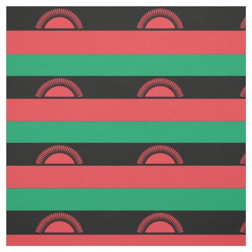 Malawi Flag Fabric