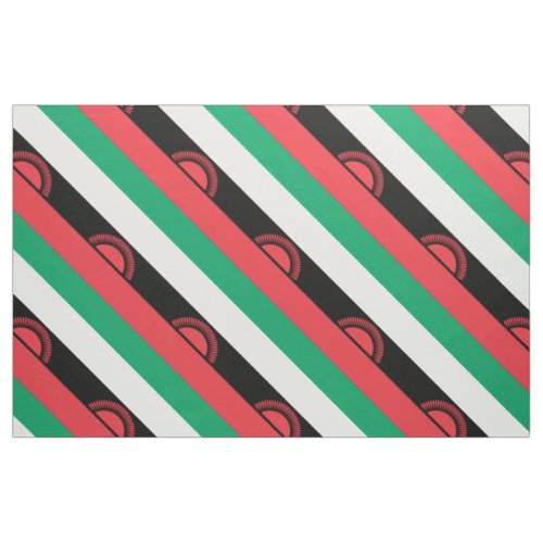 Malawi Flag Fabric