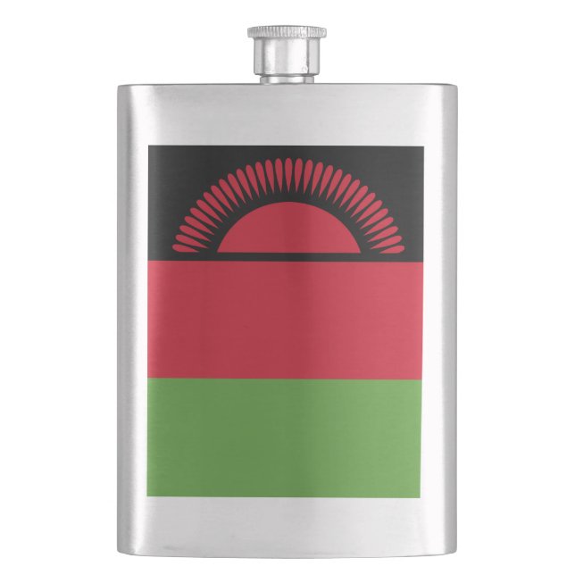 Malawi flag flask (Front)