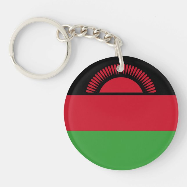 Malawi Flag Keychain (Front)