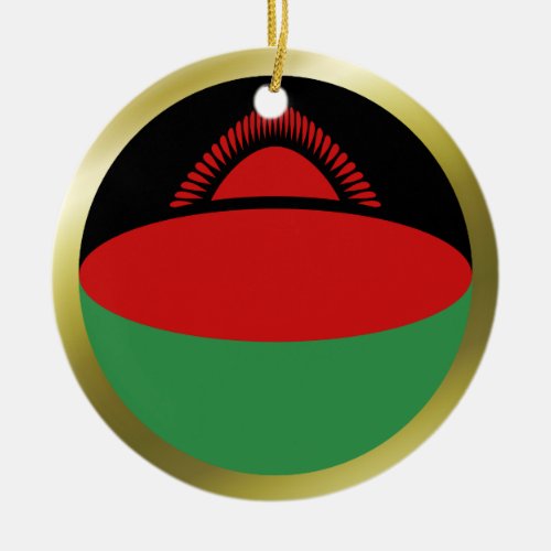 Malawi Flag Ornament