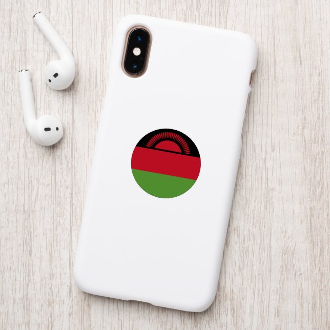 Malawi flag patch (On Phone Back)