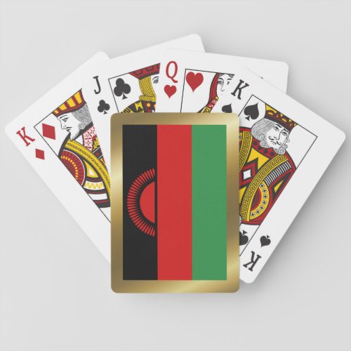 Malawi Flag Playing Cards