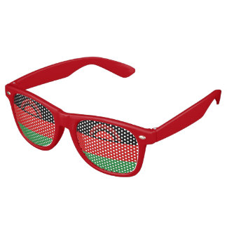 Malawi Flag Retro Sunglasses