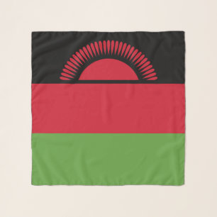 Malawi flag scarf