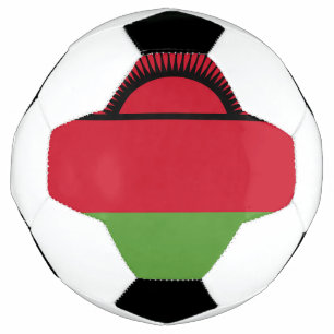 Malawi flag soccer ball
