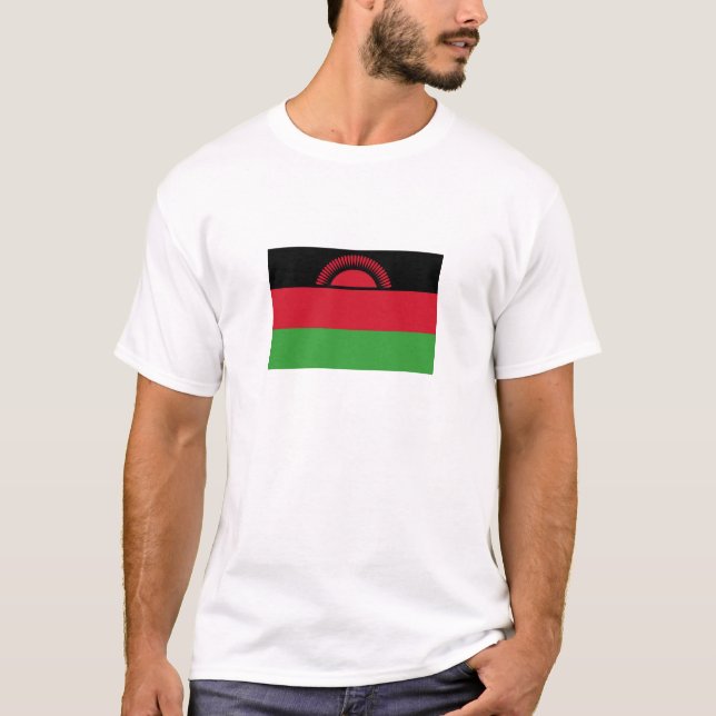 Malawi Flag T-Shirt (Front)
