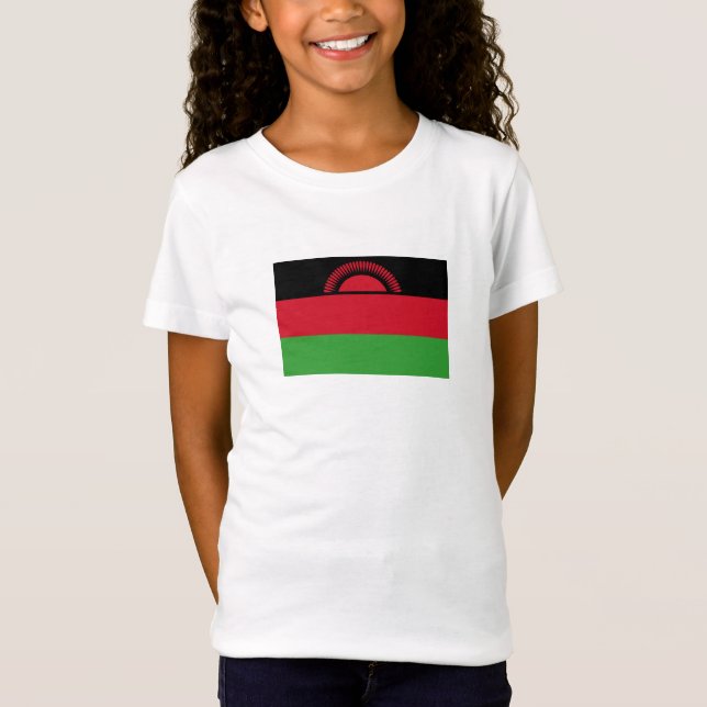 Malawi Flag T-Shirt (Front)