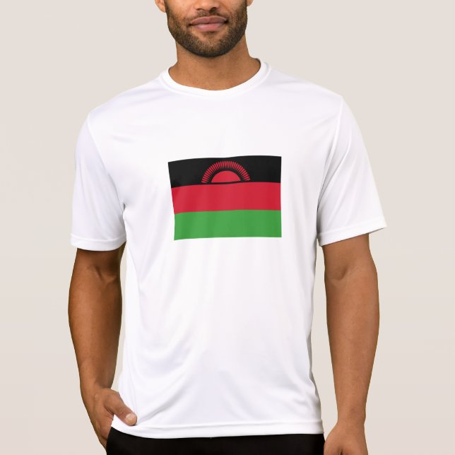 Malawi Flag T-Shirt (Front)