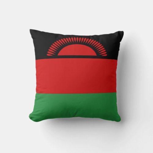 Malawi Flag x Flag Pillow