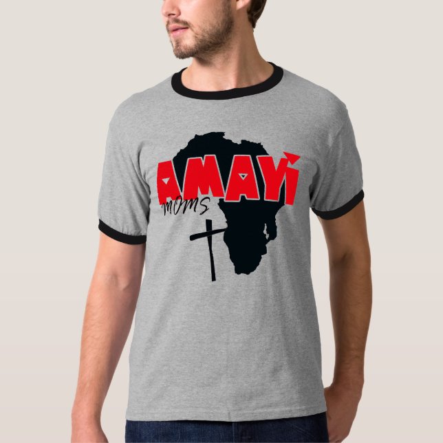 Malawi Kids - Official Logo Ringer T-Shirt (Front)
