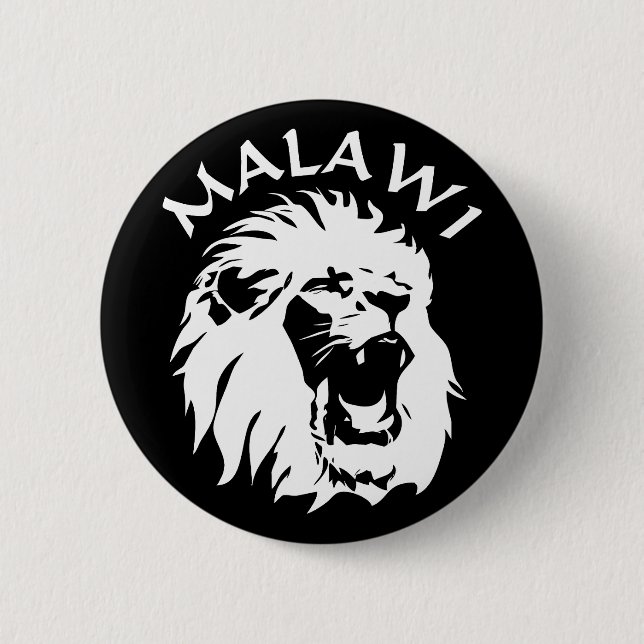 Malawi Lion Button (Front)