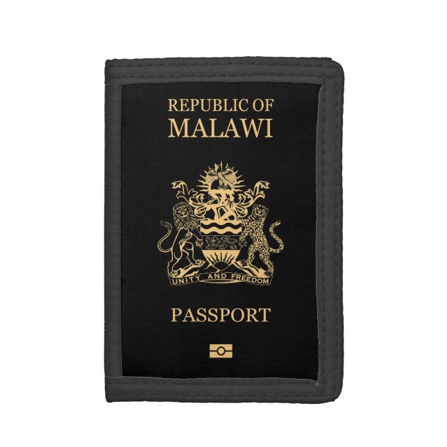 Malawi Passport Wallet (Front Vertical)