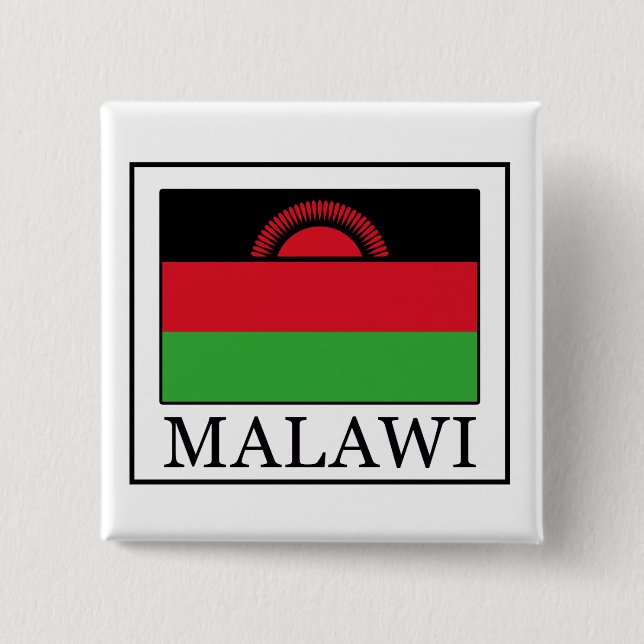 Malawi sticker button (Front)