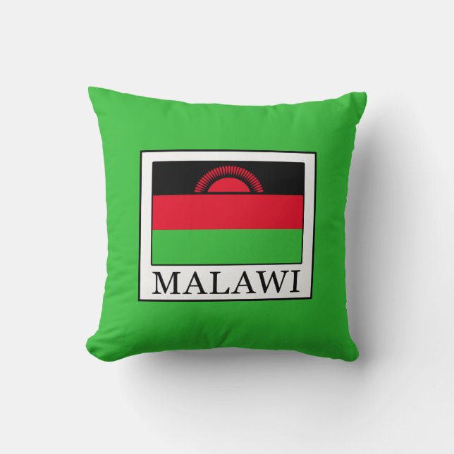 Malawi Throw Pillow (Front)