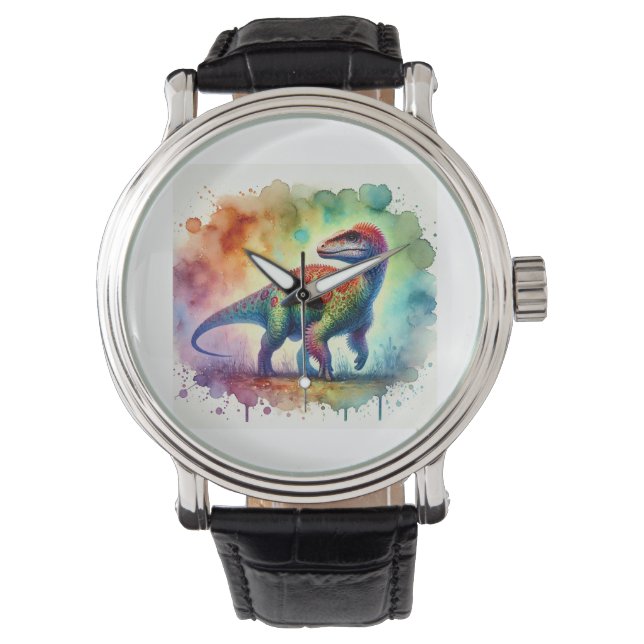 Malawisaurus 141024AREF148 - Watercolor Watch (Front)
