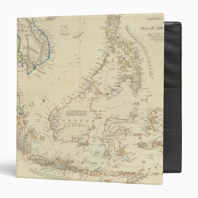 Malay Archipelago 3 Ring Binder (Front/Inside)