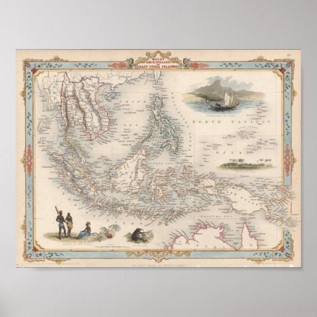 Malay Archipelago, or East India Islands Poster (Front)