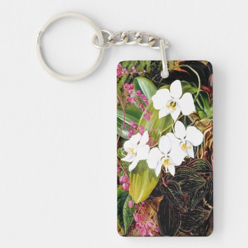 Malayan Moth Orchid and an American Climber Keychain