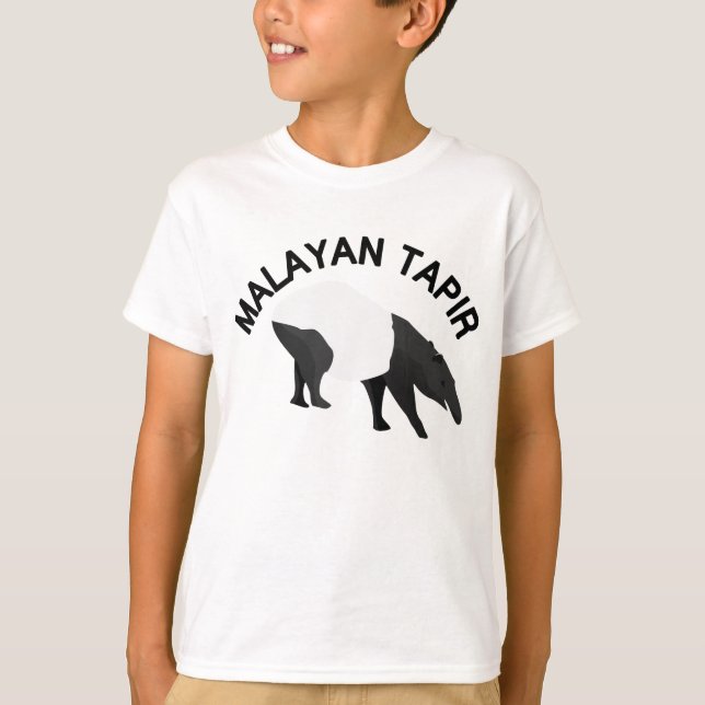 Malayan Tapir T-Shirt (Front)