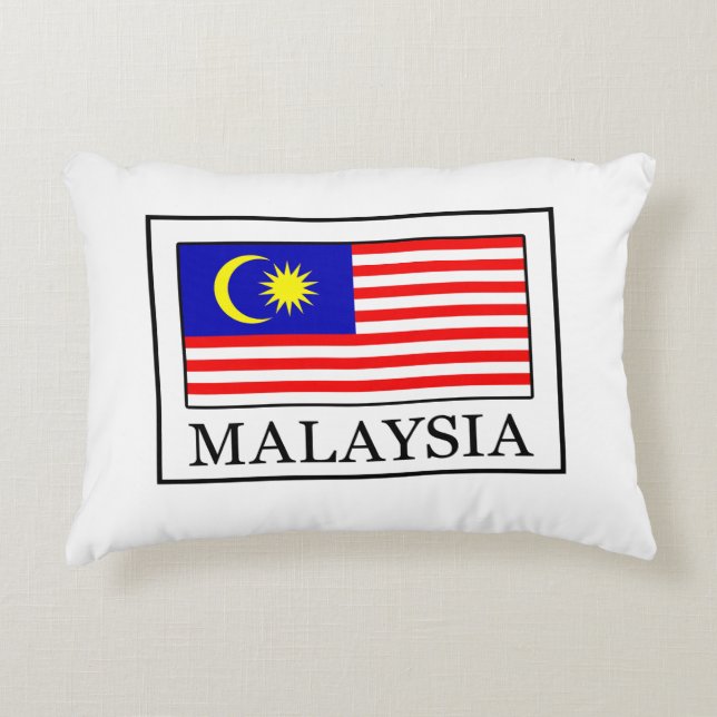 Malaysia Decorative Pillow (Front)