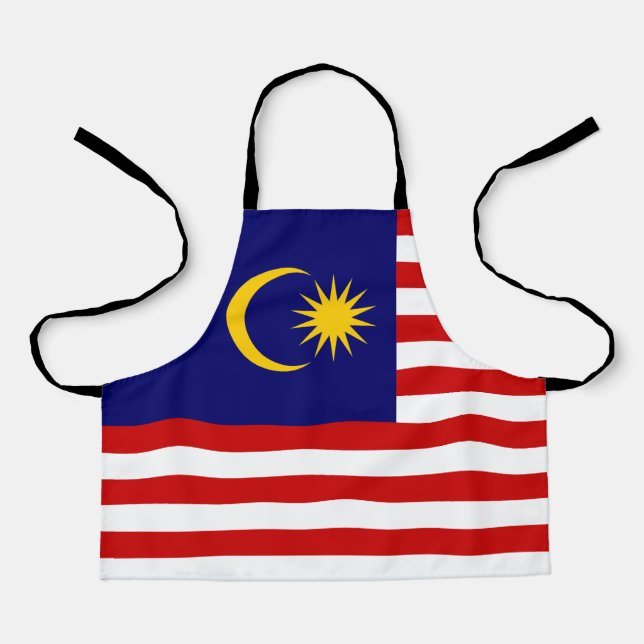 Malaysia Flag Apron (Front)