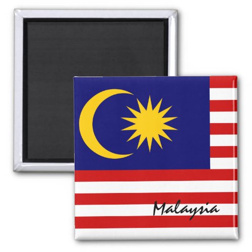 Malaysia flag  Asia holidaysports fans Magnet