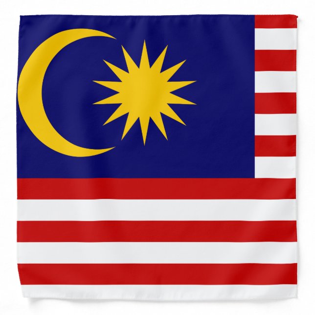 Malaysia Flag Bandana (Front)